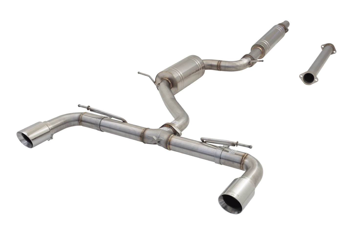 VW GOLF GTI MK7 to MK8 Cat Back Exhaust System