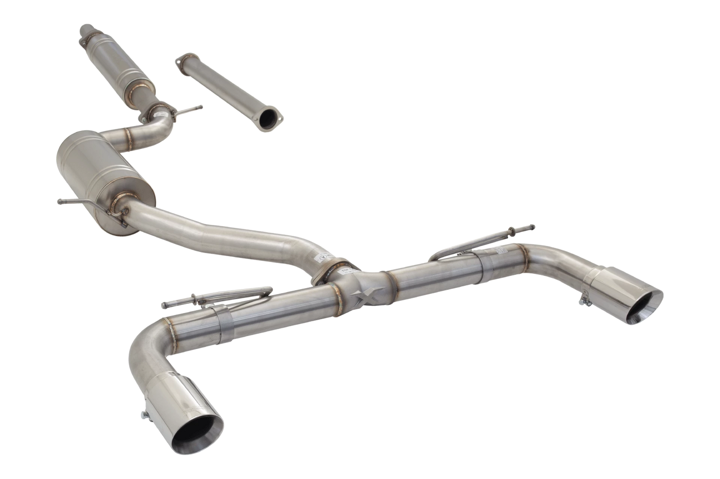 VW GOLF GTI MK7 to MK8 Cat Back Exhaust System